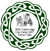 Camp badge for Summer Camp 2007 at Eaton Vale
