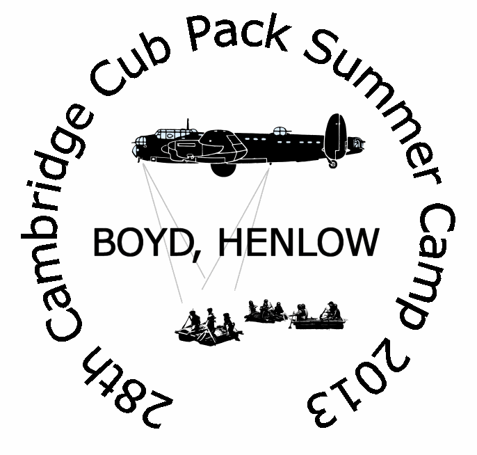 Camp badge for Summer Camp 2013 at Boyd