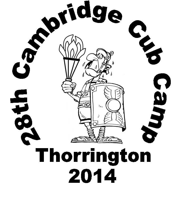 Camp badge for Summer Camp 2014 at Thorrington
